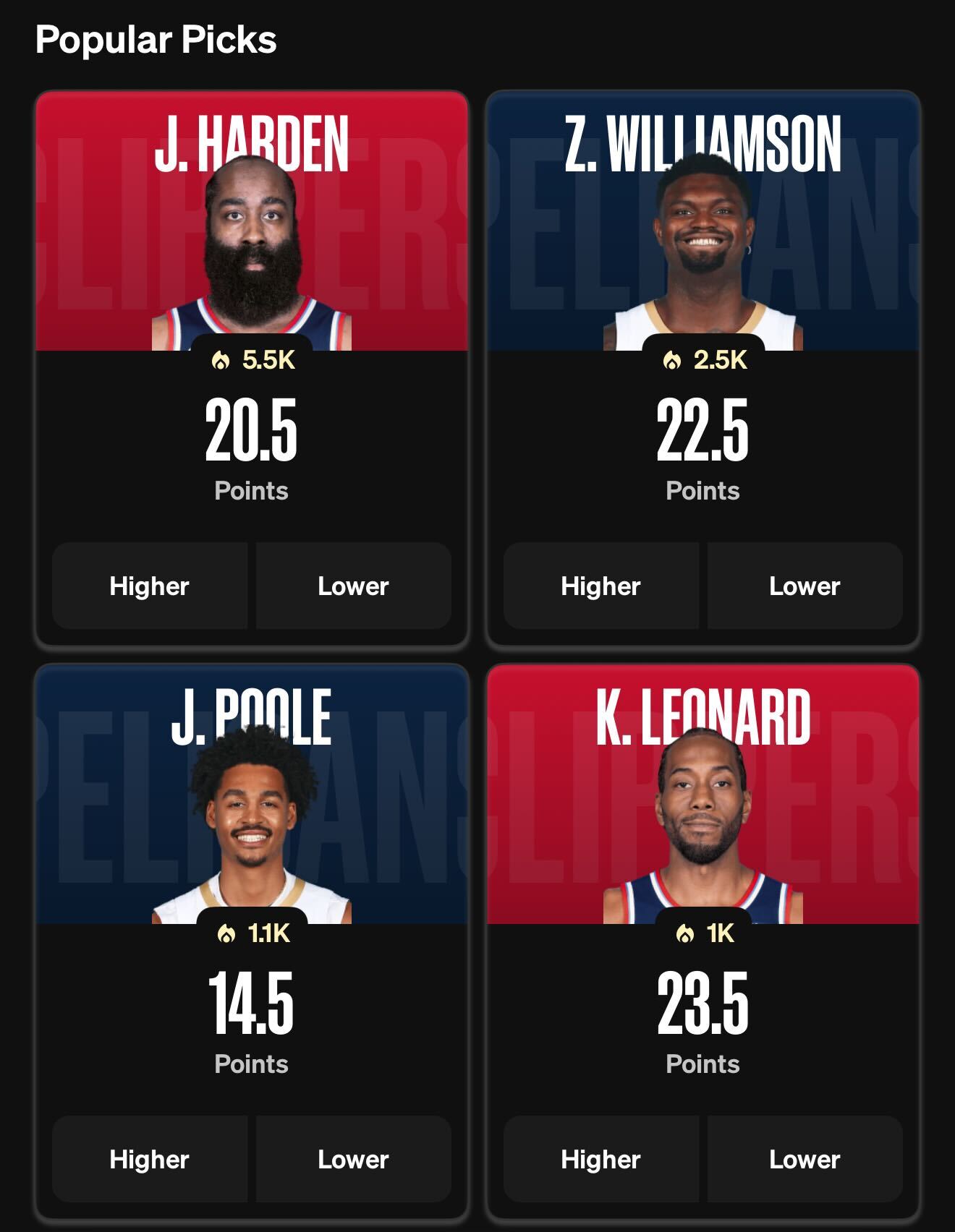 Clippers/Pelicans Props