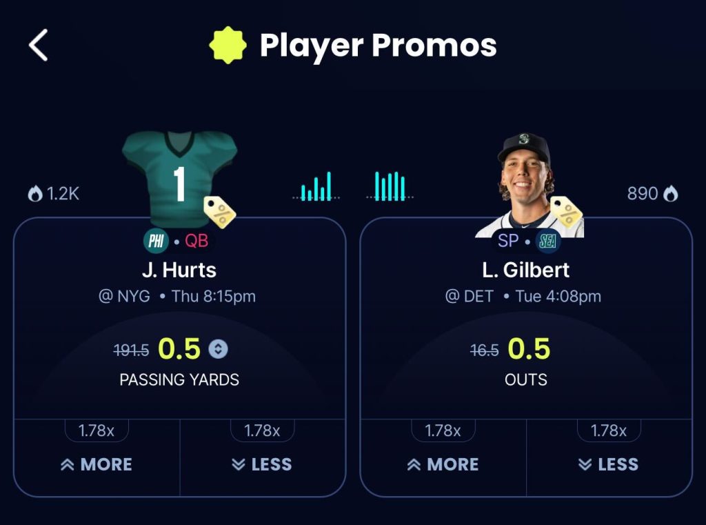 Sleeper Picks Promos - October 7th