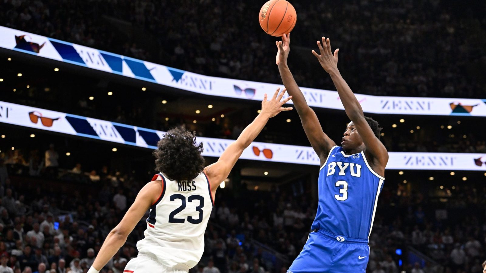 college basketball props november 21 AJ Dybantsa