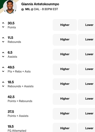 Giannis Antetokounmpo Prediction Today's best props, picks. 