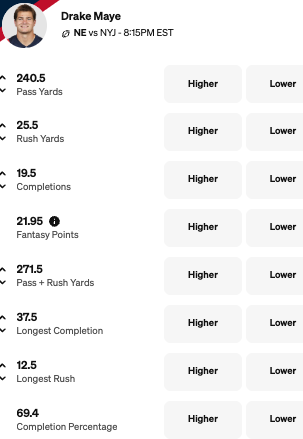 Drake Maye Prediction: Best Props, Picks & Projections for TNF vs the Jets on Nov. 13, 2025