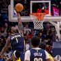 Dec 20, 2025; New Orleans, Louisiana, USA; New Orleans Pelicans forward Zion Williamson (1) drives to the basket and misses the dunk against the Indiana Pacers during the second half at Smoothie King Center.