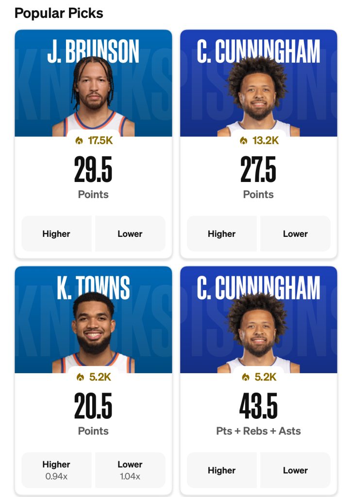 Knicks vs Pistons props for Monday, Jan. 5