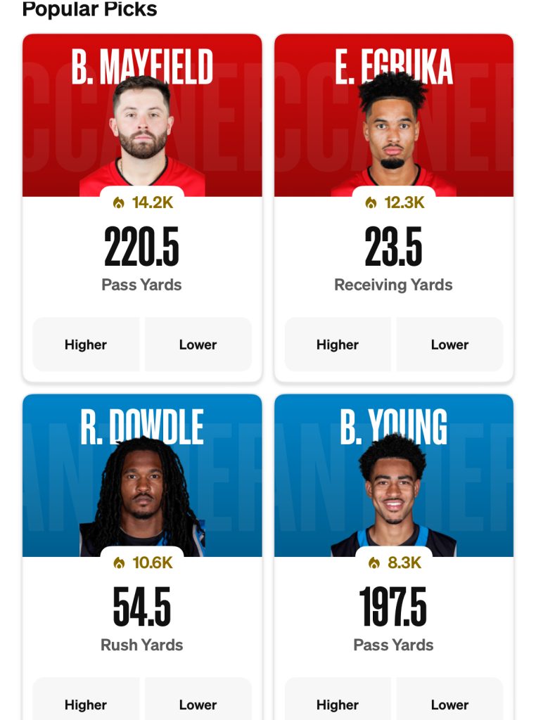 Panthers vs Bucs props for Jan.3, 2026