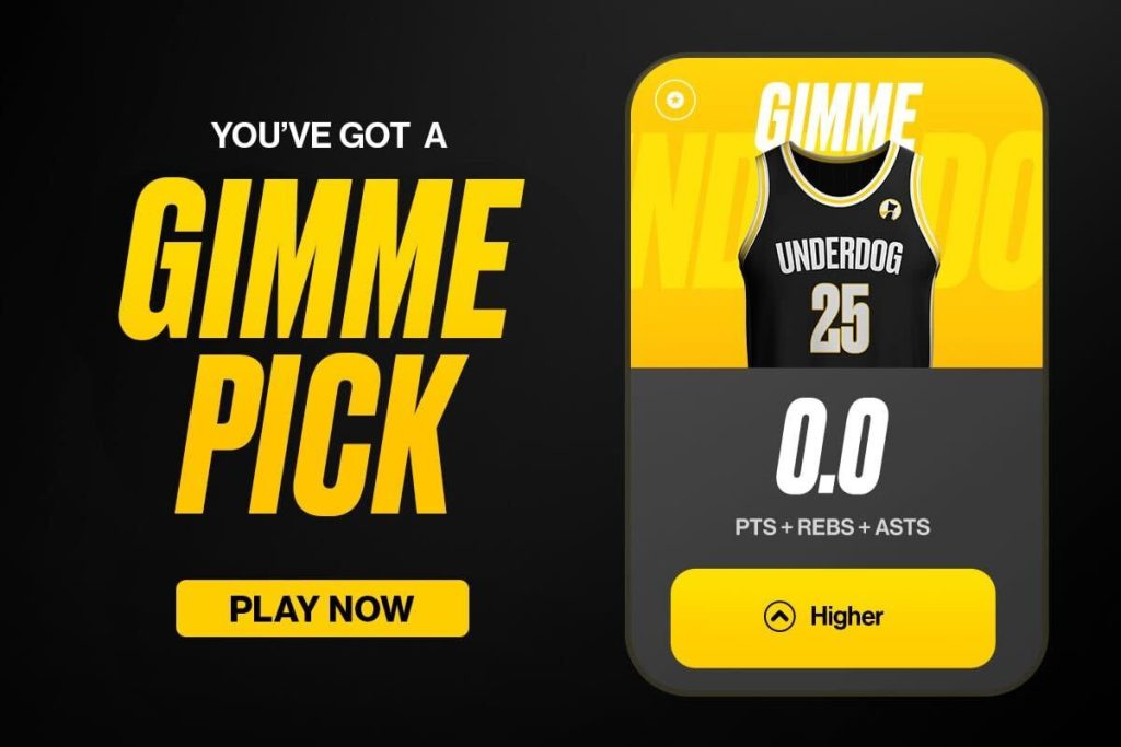 Underdog Free Pick