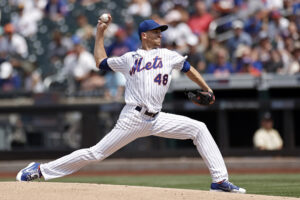 Jacob deGrom #48 of the New York Mets 