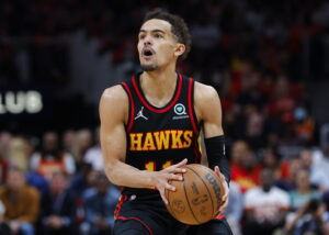 Trae Young #11 of the Atlanta Hawks