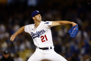 Walker Buehler #21 of the Los Angeles Dodgers 