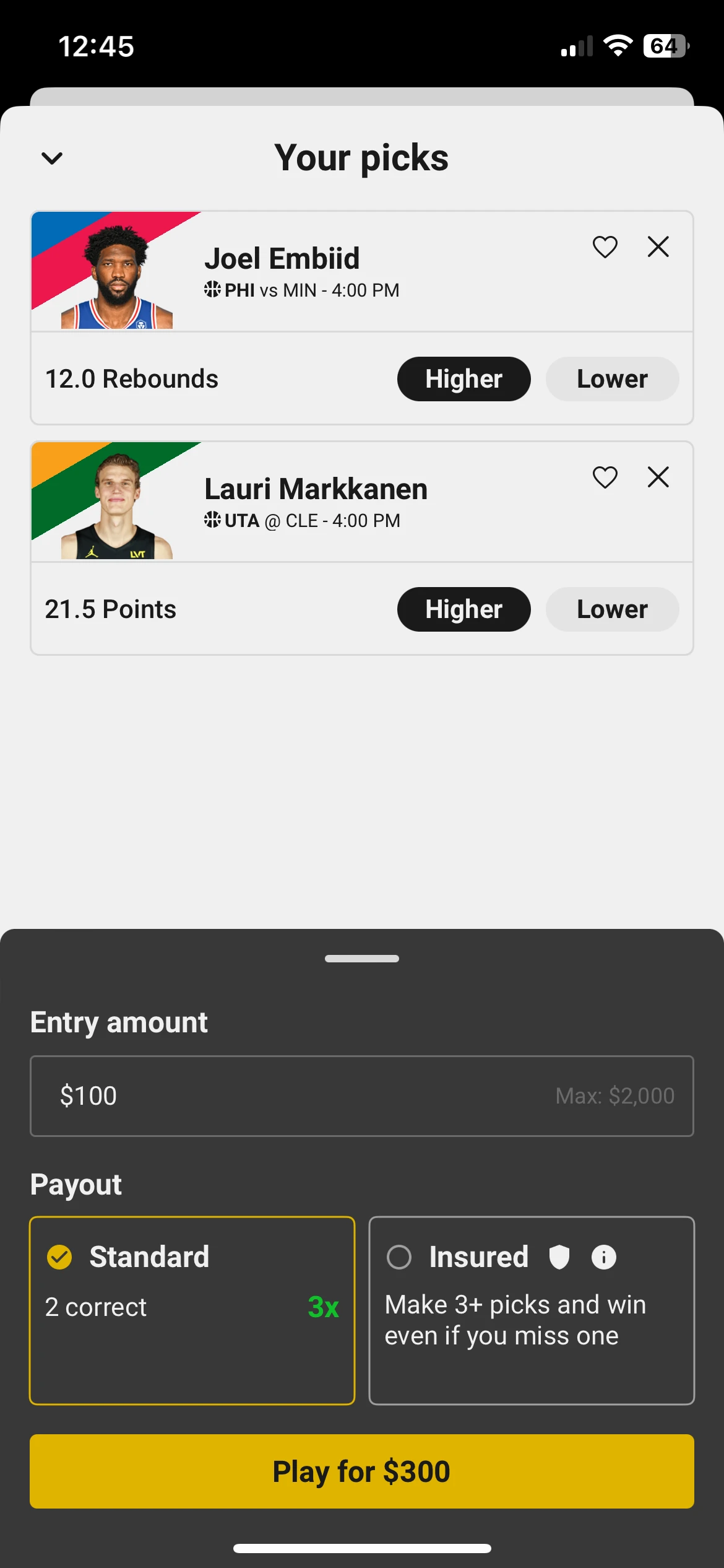 Apps Like PrizePicks - Underdog Fantasy screenshots